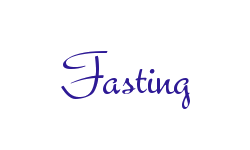fasting